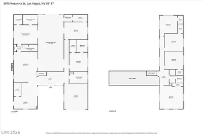 3075 Rosanna Street Floor Plan