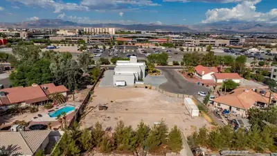 La Cienega Aerial View
