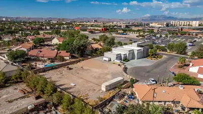 La Cienega Aerial View