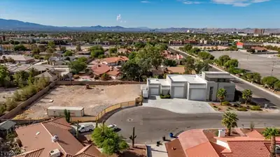 La Cienega Aerial View