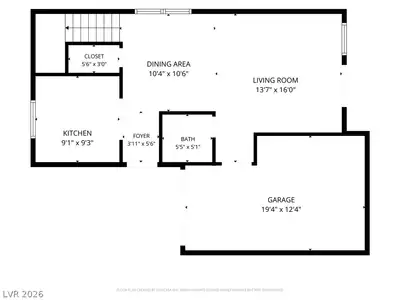 5298 Aurora Beam Avenue Floor Plan