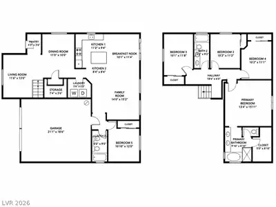 9838 Mount Oroville Court Floor Plan