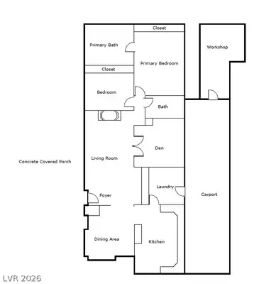 595 Lake Michigan Lane Floor Plan