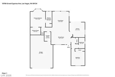 10700 Grand Cypress Avenue Floor Plan