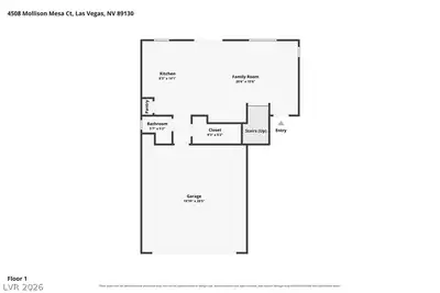 4508 Mollison Mesa Court Floor Plan