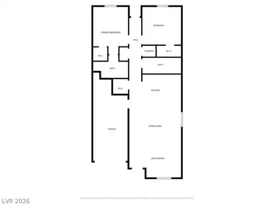 4352 Meadow Glade Avenue, North Las Vegas, NV 89084 Floor Plan