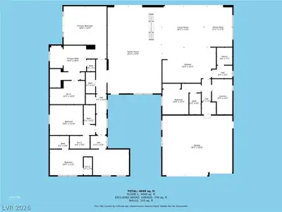 8840 Harvest Sunset Street Floor Plan