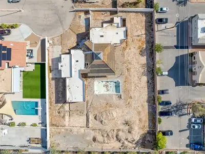 1495 Red Rock Street Aerial View