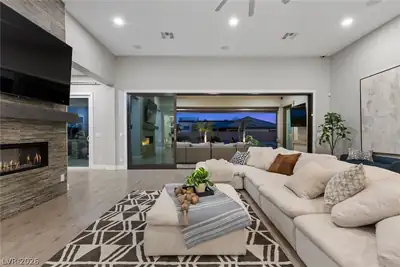 9841 West El Campo Grande Avenue Living Room