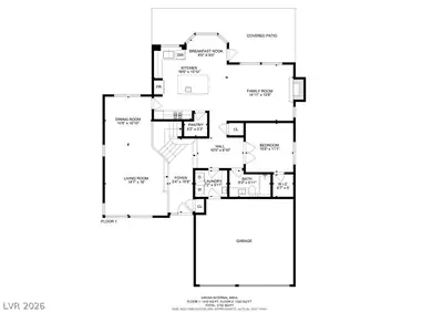 2825 Cotton Cloud Road Floor Plan
