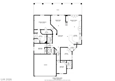 7233 Hawk Haven Street Floor Plan