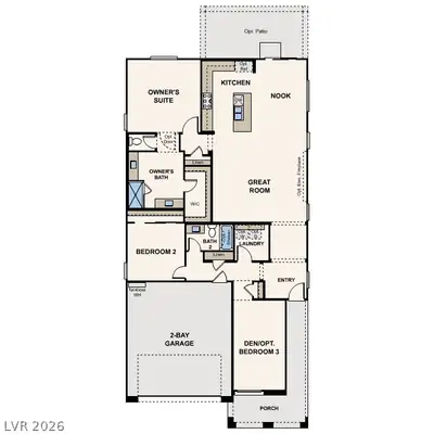 8144 Vanhoy Creek Street Floor Plan