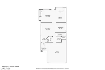 2116 Polynesia Circle Floor Plan