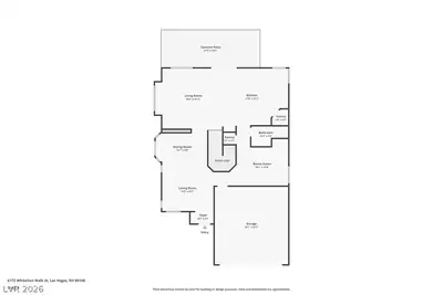 6172 Whitelion Walk Street Floor Plan