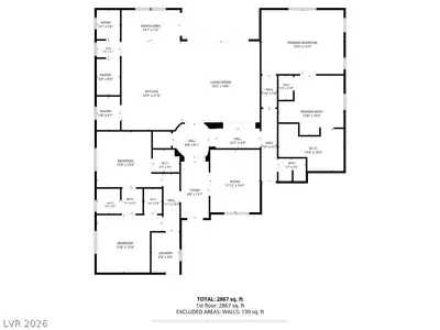5703 Sproul Canyon Court Floor Plan