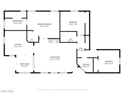 6816 Armistead Street Floor Plan