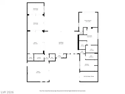 6675 DESERT CRIMSON Street, Las Vegas, NV 89148 Floor Plan
