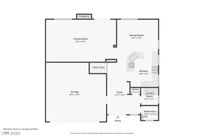 9882 Silver Chimes Court Floor Plan