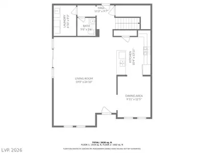 10917 Mount Pendleton Street Floor Plan