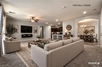 10917 Mount Pendleton Street, Las Vegas, NV 89179 Living Room