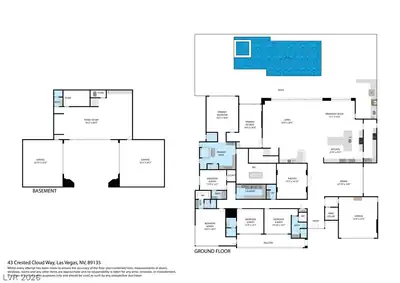 43 Crested Cloud Way Floor Plan