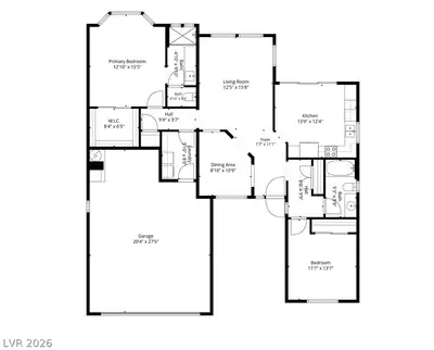 10704 Heritage Hills Drive Floor Plan