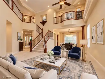 6941 Lazy Sunset Court, Las Vegas, NV 89156 Living Room