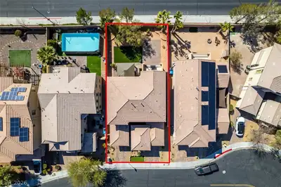 3829 Hawkeye Falls Avenue Aerial View