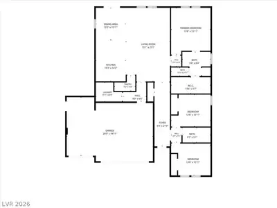 3611 East Garfield Drive Floor Plan