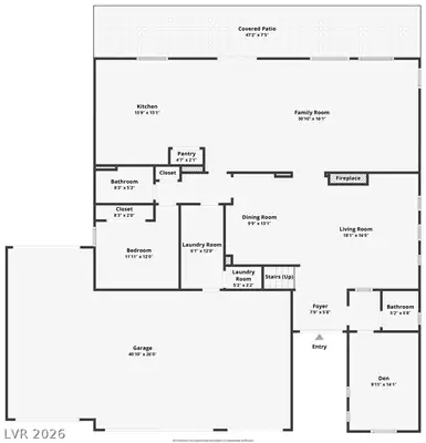 1520 Barrington Oaks Street Floor Plan
