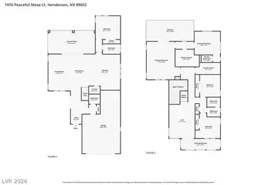 1976 Peaceful Mesa Court Floor Plan