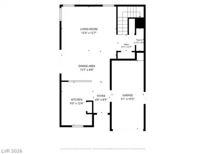 7337 Ribbon Ridge Avenue Floor Plan