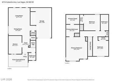6714 Catoctin Avenue Floor Plan