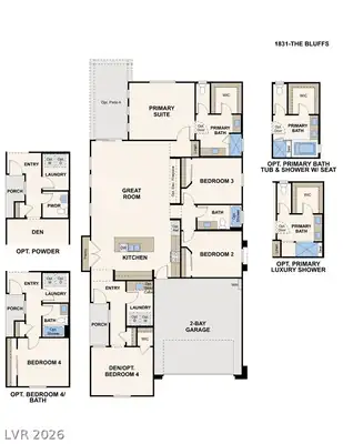 126 Barkset Way Floor Plan