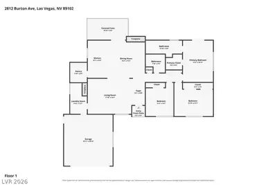 2812 Burton Avenue Floor Plan