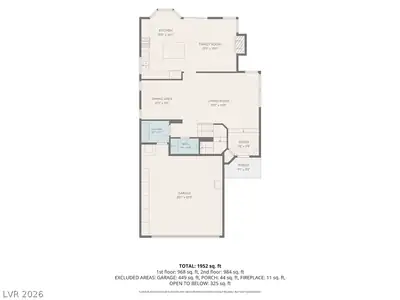 9576 Gold Cup Circle Floor Plan