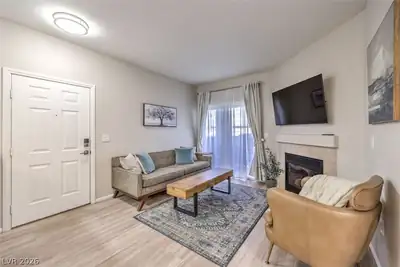 855 North Stephanie Street 1015 Living Room