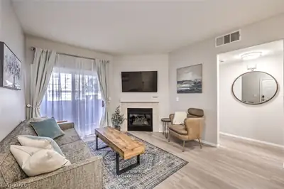 855 North Stephanie Street 1015 Living Room