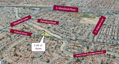Pollock Drive Map