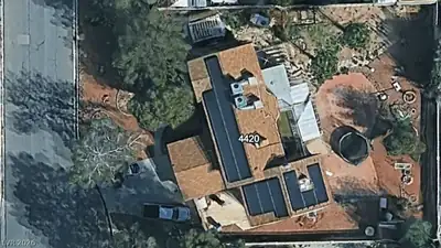 4420 Cayuse Street Aerial View