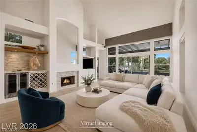 9208 Eagle Ridge Drive, Las Vegas, NV 89134 Living Room