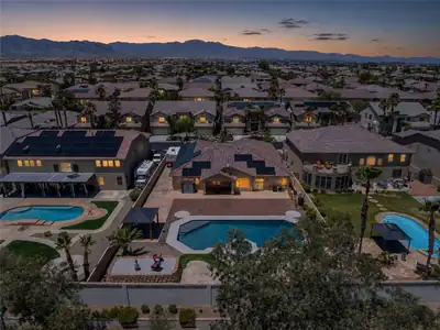 9304 Empire Rock Street Aerial View