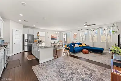 9742 Cluny Avenue Living Room