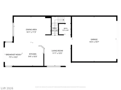 108 Yellow Flame Avenue, North Las Vegas, NV 89084 Floor Plan