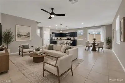 7081 Baza Avenue Living Room