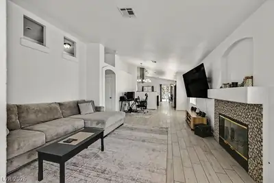 7008 Overhill Avenue Living Room