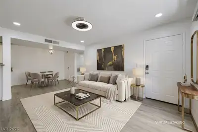 7885 West Flamingo Road 1011 Living Room
