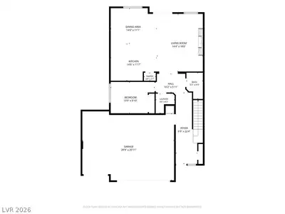 1845 James Creek Drive Floor Plan