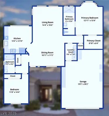 11032 Clarion Lane Floor Plan