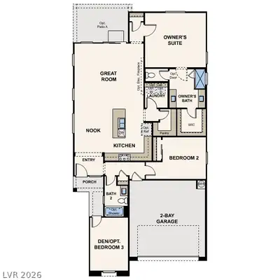 8177 Vanhoy Creek Street Floor Plan